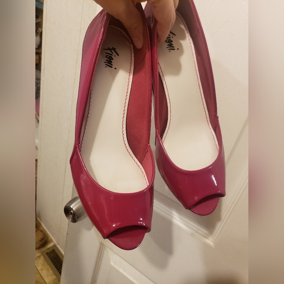FIONI PINK HEELS SIZE 8.5 - Picture 3 of 7